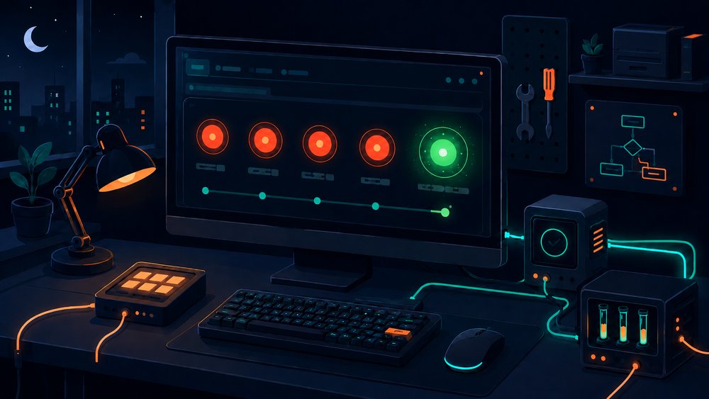 Visuel de la quête Base Converter — Test rouge, code vert