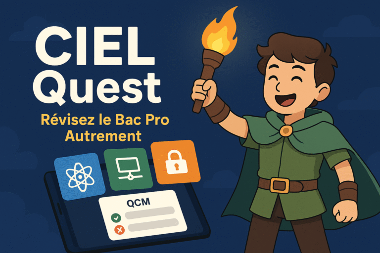 CIEL QUEST – Révisez le Bac Pro Autrement